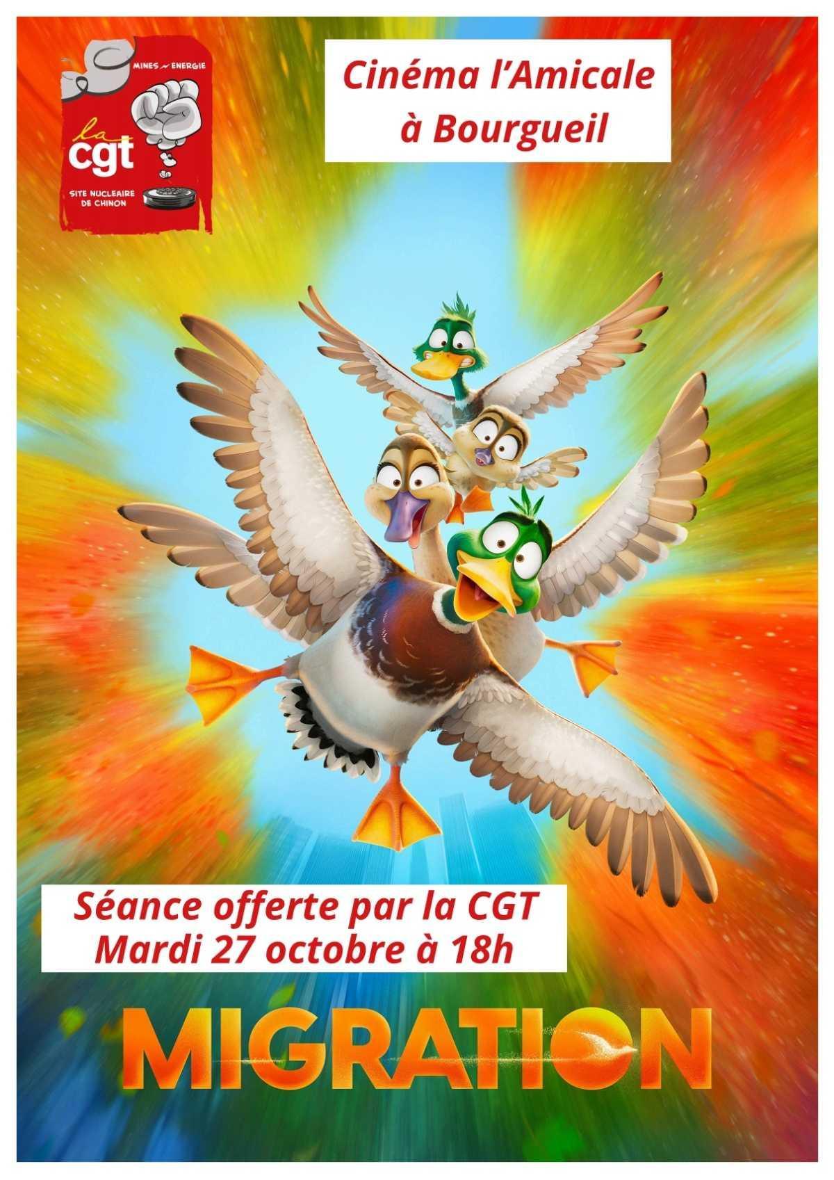 Séance film Migration offerte