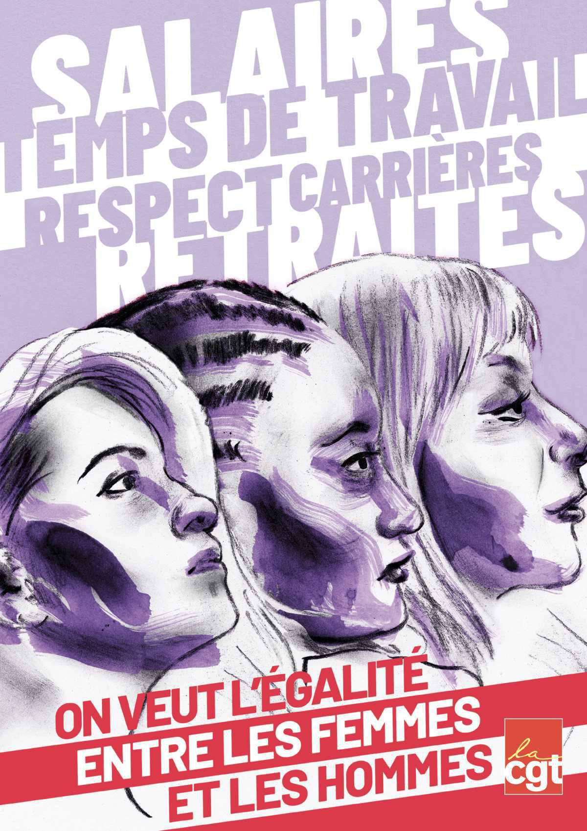  "On veut l'égalité entre les femmes et les hommes"