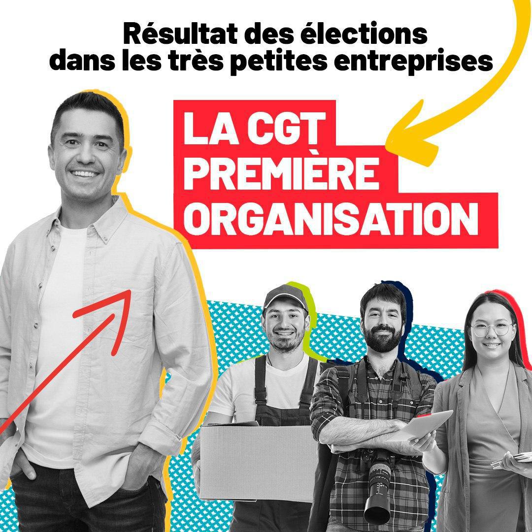 TPE : La CGT dans l'Aube a obtenu 24,15 % des voix. 