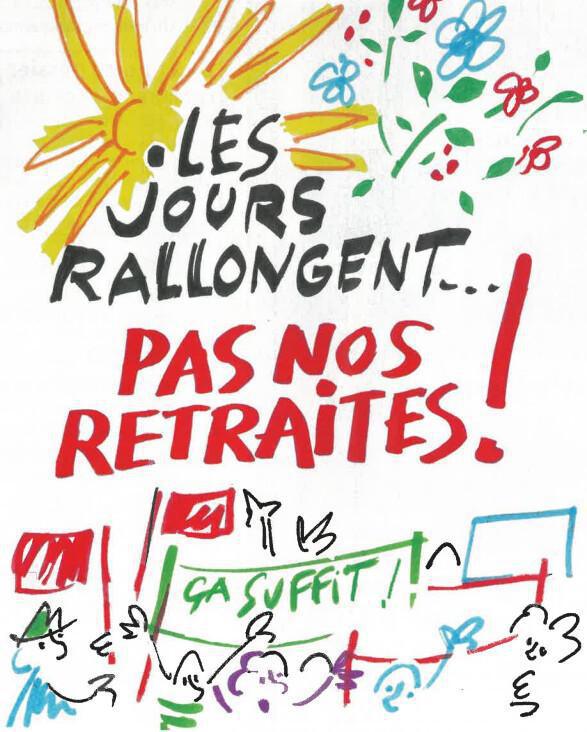 Le 20 mars : mobilisation des retraité·e·s pour l'augmentation des pensions Le 20 mars : mobilisation des retraité·e·s pour l'augmentation des pensions