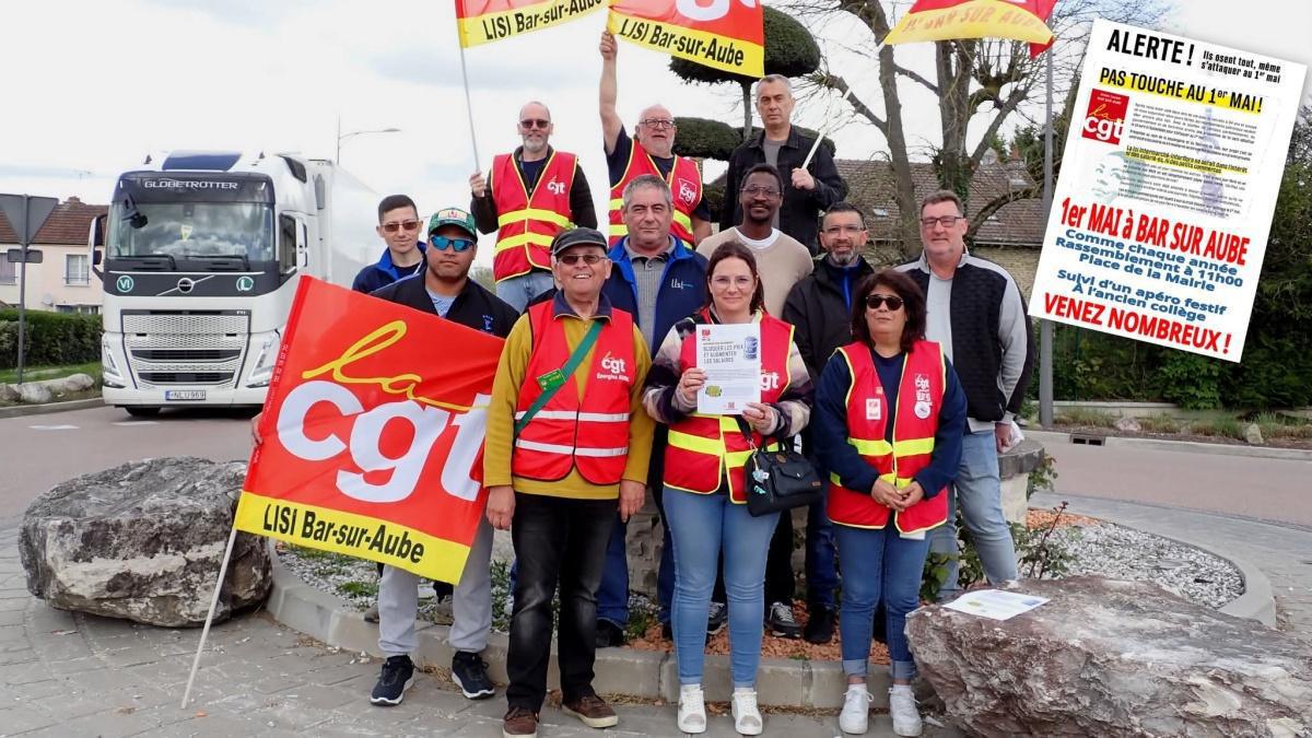 1er mai : toutes et tous mobilisés pour le défendre ! Les rdv dans l'Aube