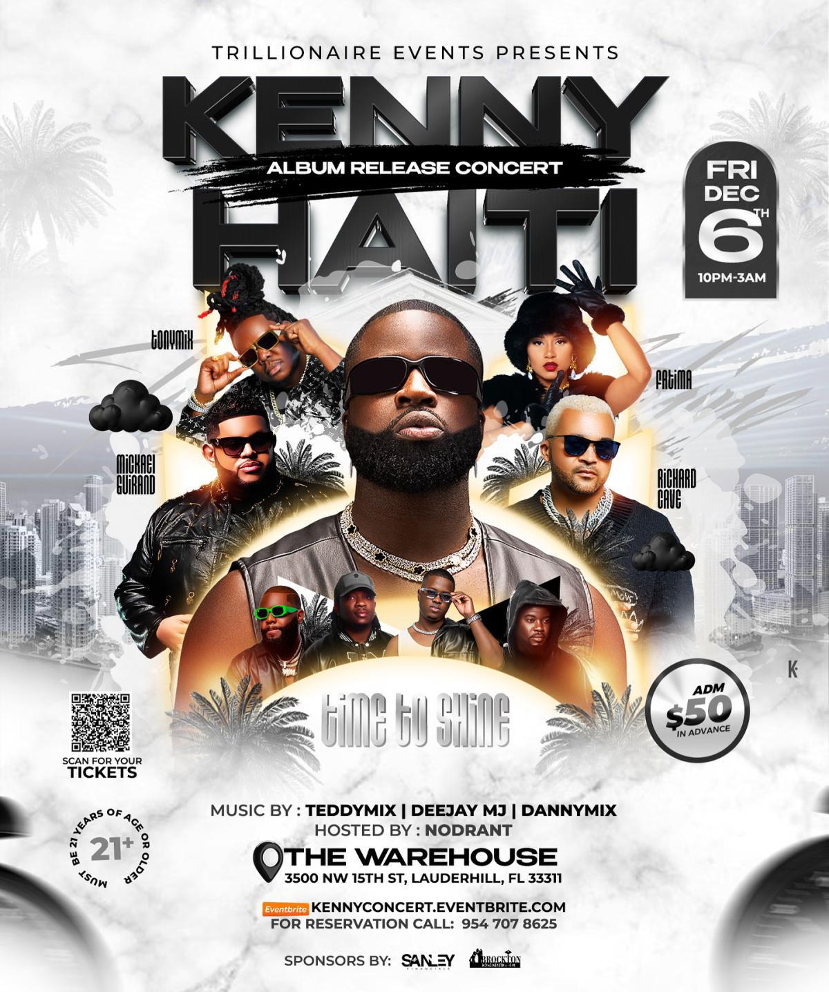 KENNY HAITI ALBUM RELEASE CONCERT @ THE WAREHOUSE