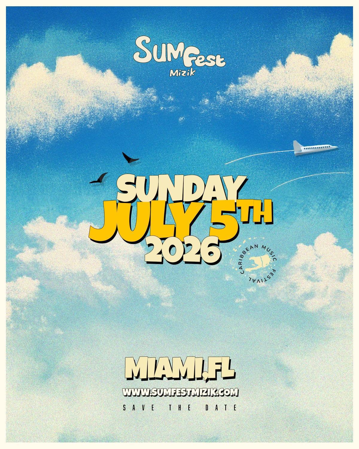 Sumfest Mizik Caribbean Fest @ Virginia Key Beach Park
