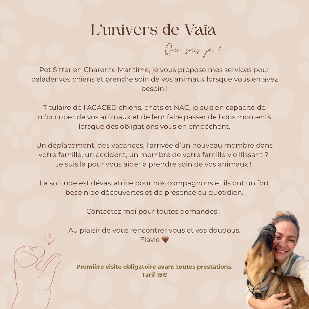 L’Univers de Vaïa : -10% sur votre première prestation ! 🐾