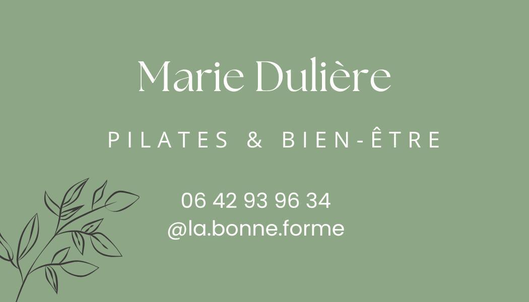 10 € de réduction sur votre réservation avec Marie Dulière | Pilates & Bien-être