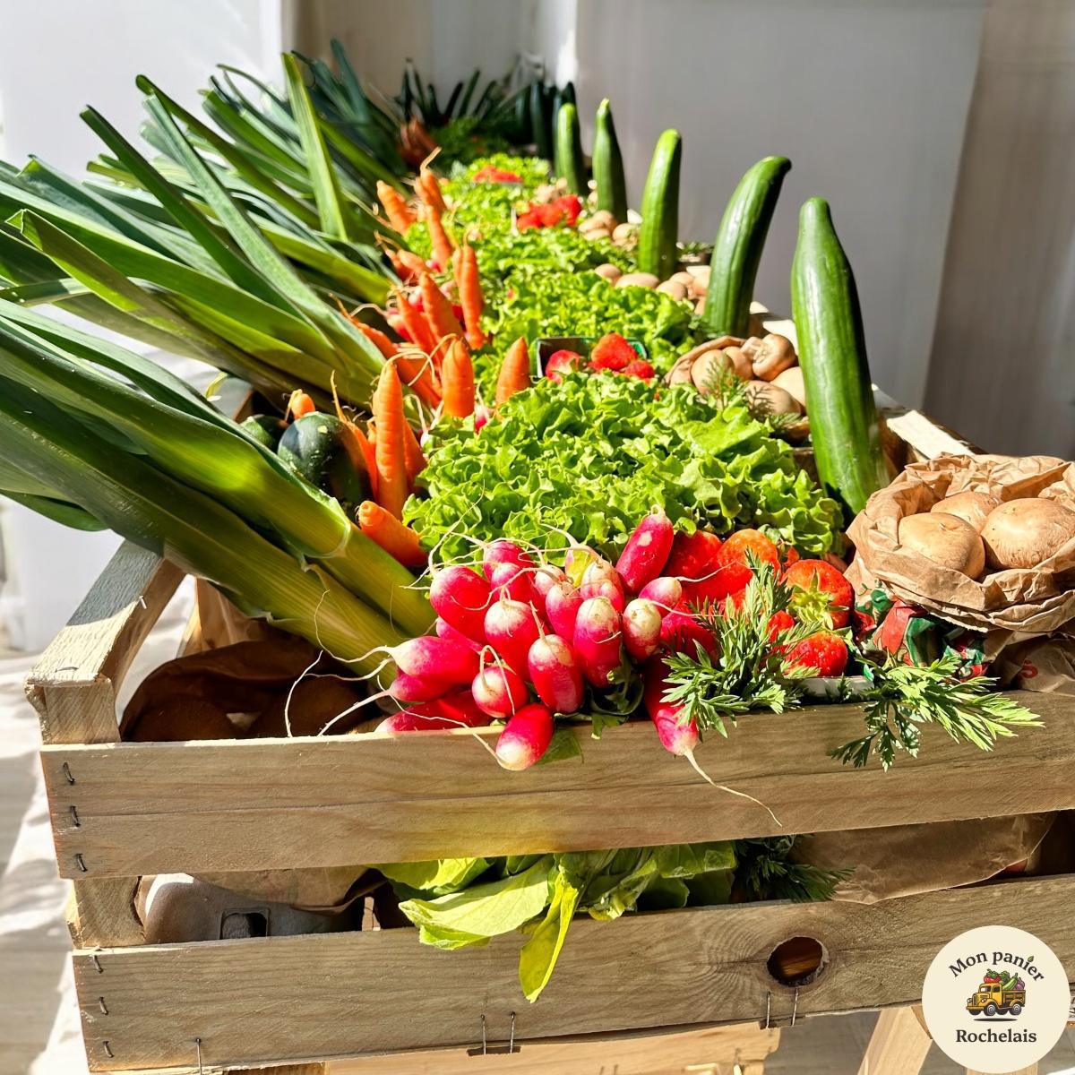 2€ de réduction sur votre panier de fruits et légumes avec Mon Panier Rochelais