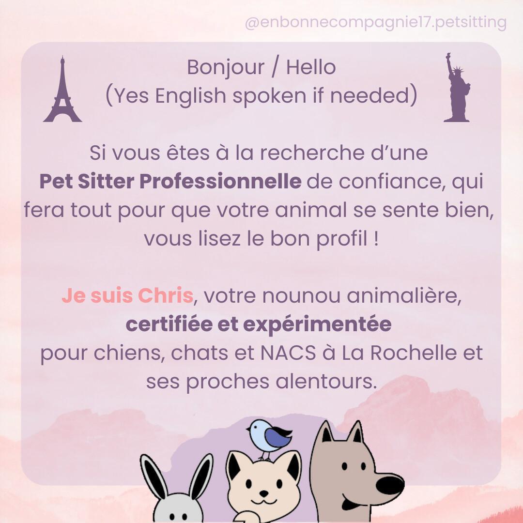 En Bonne Compagnie – Pet Sitter pro à La Rochelle & alentours