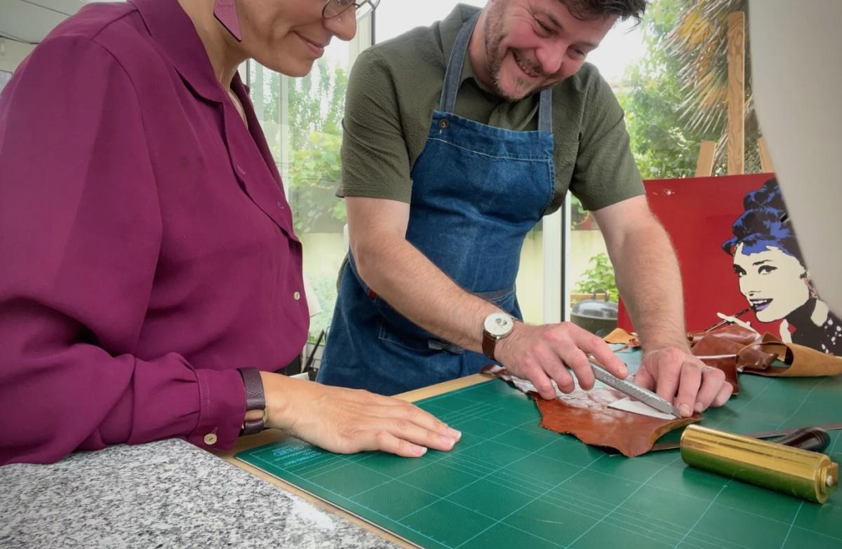 👝 Crée ton accessoire en cuir avec Céline 👝 Crée ton accessoire en cuir avec Céline