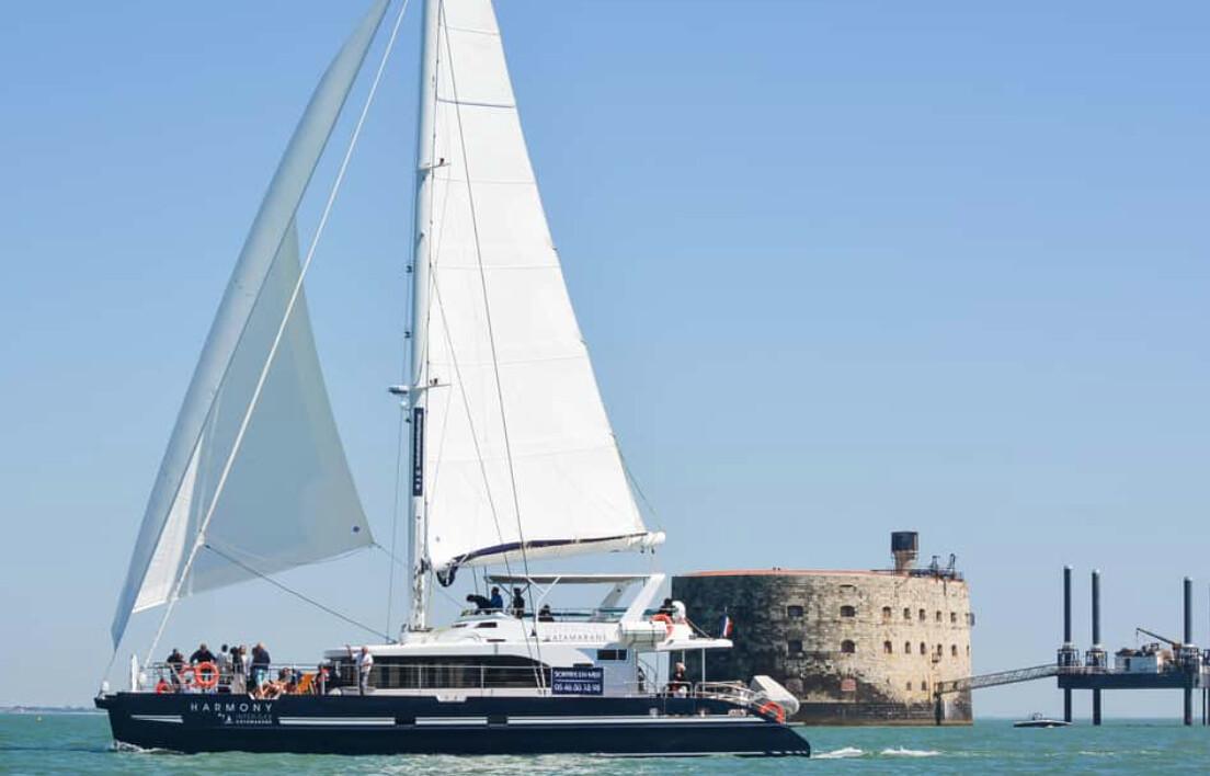 ⛵ Fort Boyard à la voile – Excursion de 3h30 depuis La Rochelle ⛵ Fort Boyard à la voile – Excursion de 3h30 depuis La Rochelle