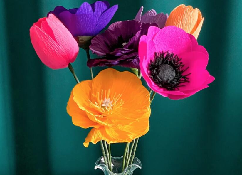 🌸 Créez vos propres fleurs en papier avec Laura de Maison Tessier 🌸 Créez vos propres fleurs en papier avec Laura de Maison Tessier