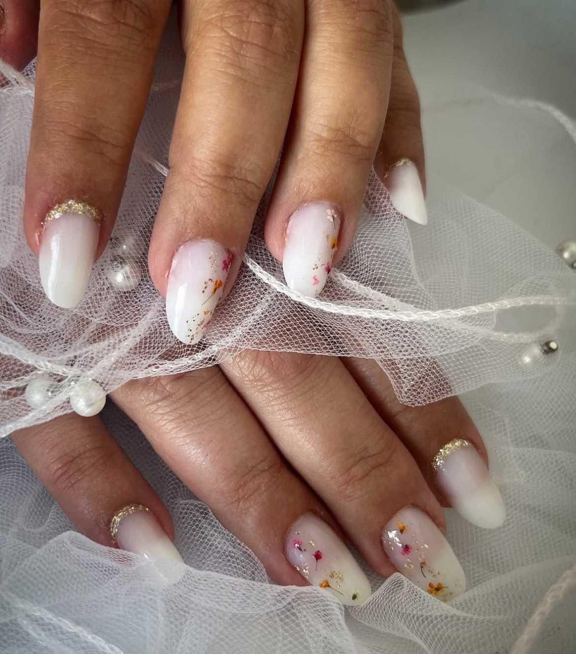 Ongles Pailletés