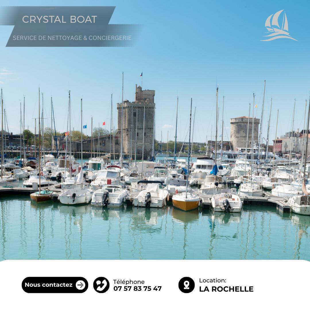 CRYSTAL BOAT – Nettoyage & conciergerie nautique