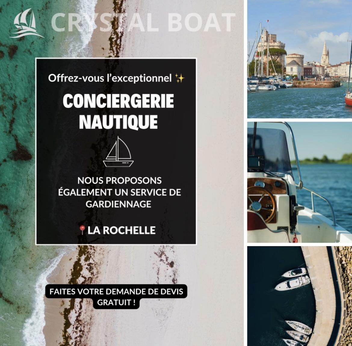 CRYSTAL BOAT – Nettoyage & conciergerie nautique