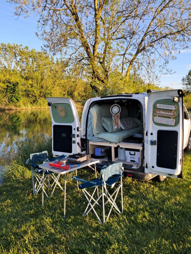 100 € le week-end en van aménagé avec Evasion Nomade