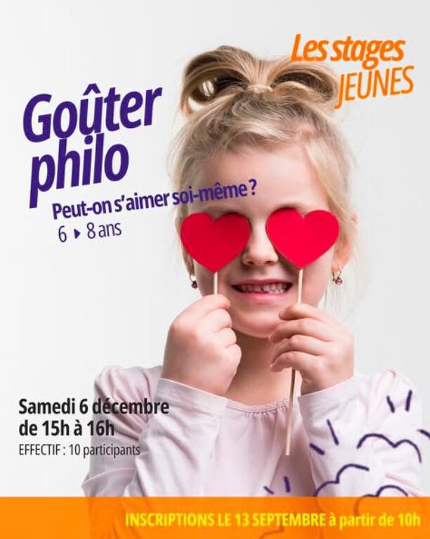 Goûter philo : Peut-on s’aimer soi-même ? 