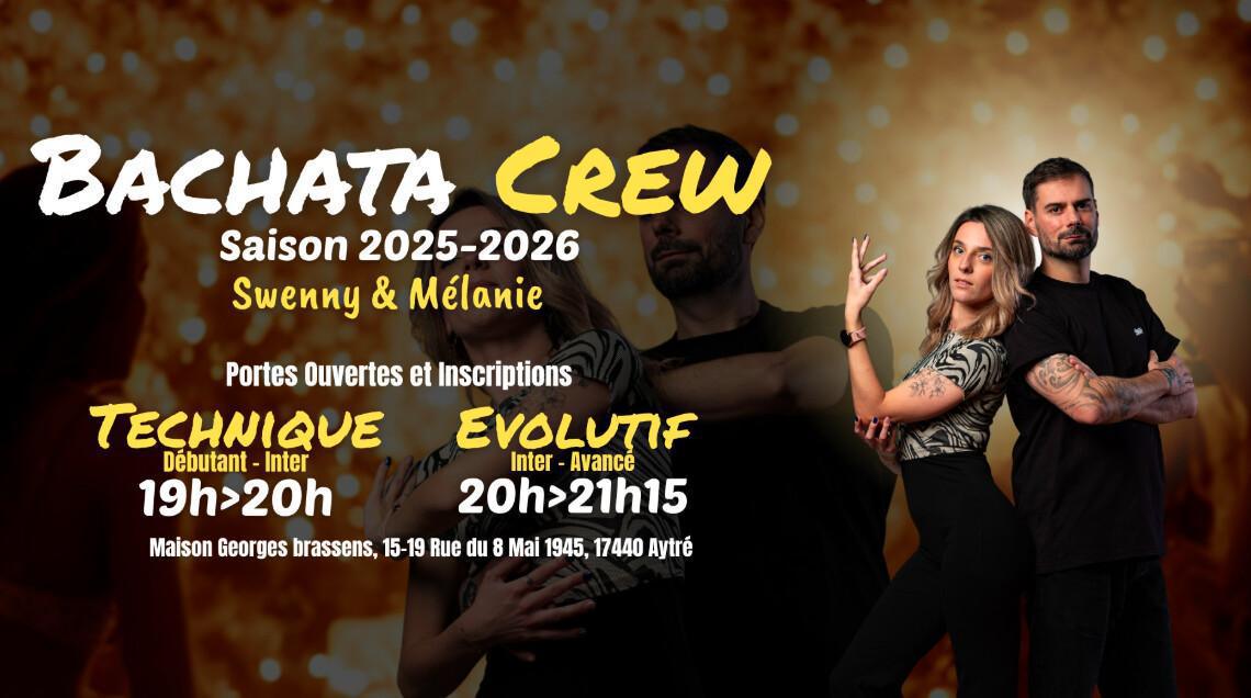 Bachata Crew – C’est la rentrée ! avec Swenny & Mélanie Bachata Crew – C’est la rentrée ! avec Swenny & Mélanie