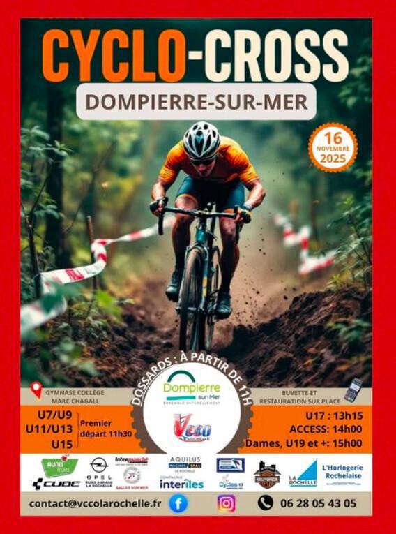 Cyclo-cross à Dompierre-sur-Mer Cyclo-cross à Dompierre-sur-Mer