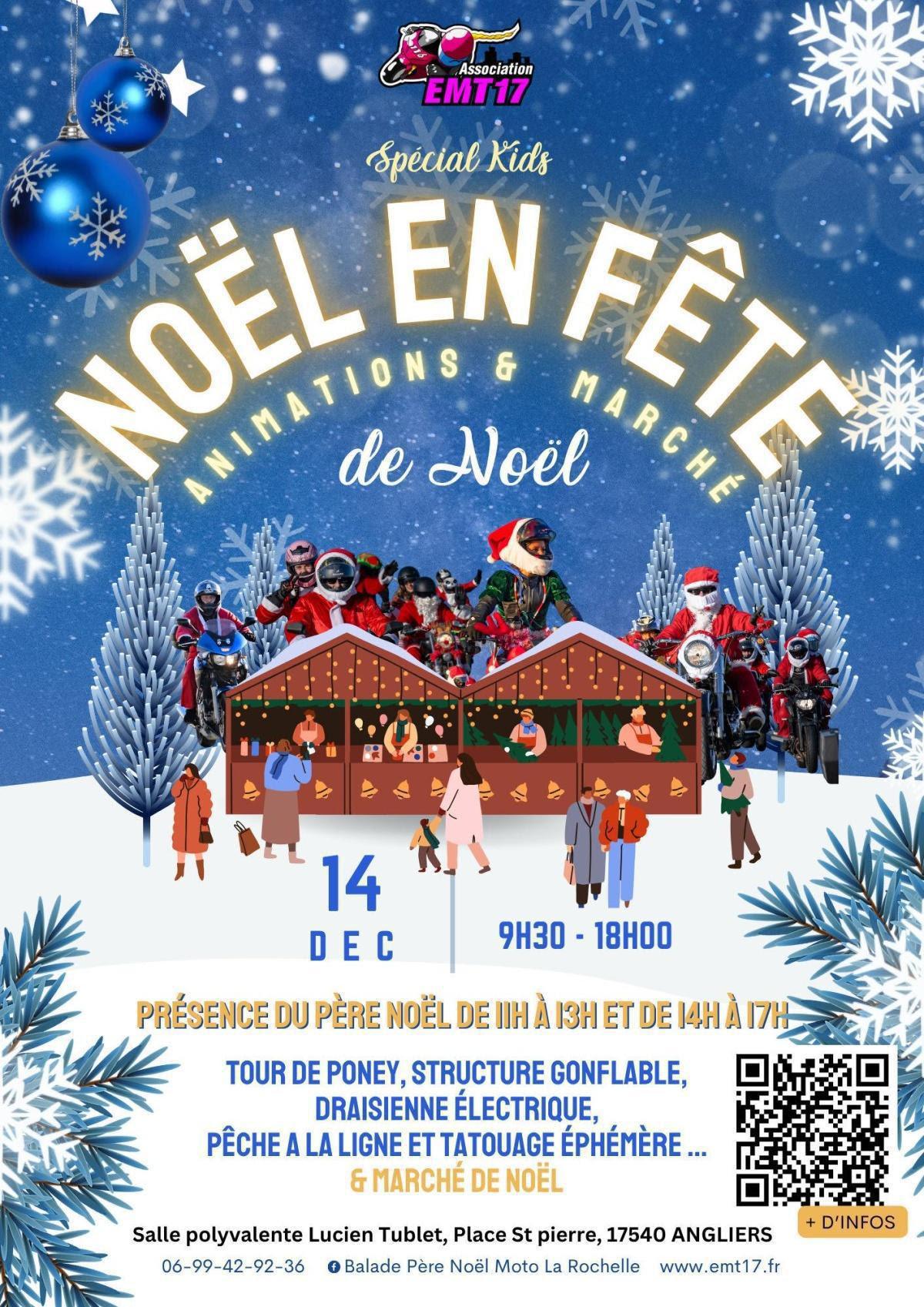 Noël en Fête à Angliers – Marché & animations pour enfants 🎄 Noël en Fête à Angliers – Marché & animations pour enfants 🎄