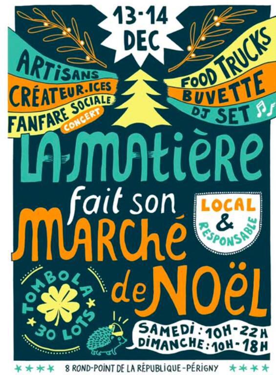 Marché de Noël de La Matière à Périgny