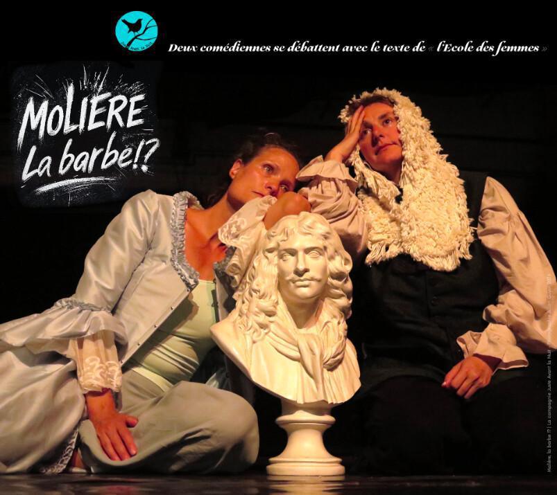 Molière, la barbe !? – Première au Cube de Puilboreau Molière, la barbe !? – Première au Cube de Puilboreau