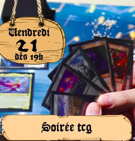 Une soirée TCG ouverte à tous au Café Bar L’Indécis ce vendredi 21 novembre Une soirée TCG ouverte à tous au Café Bar L’Indécis ce vendredi 21 novembre
