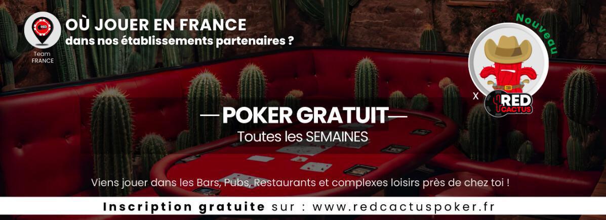 Soirée RedCactus Poker au Comptoir des Francofolies