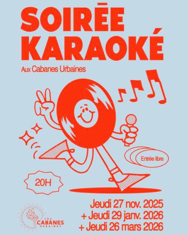 Karaoké aux Cabanes Urbaines Karaoké aux Cabanes Urbaines