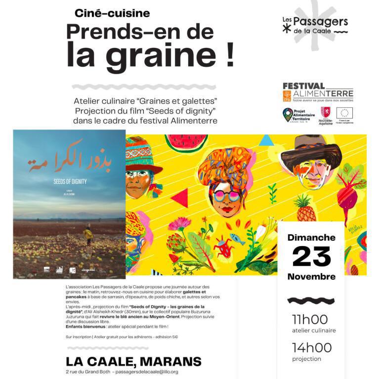 Ciné-cuisine Prends-en de la graine