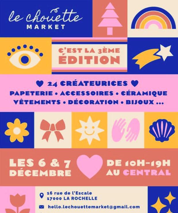 Le Chouette Market de Noël au Central