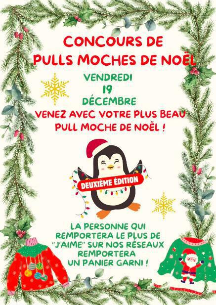 Concours de Pulls Moches de Noël