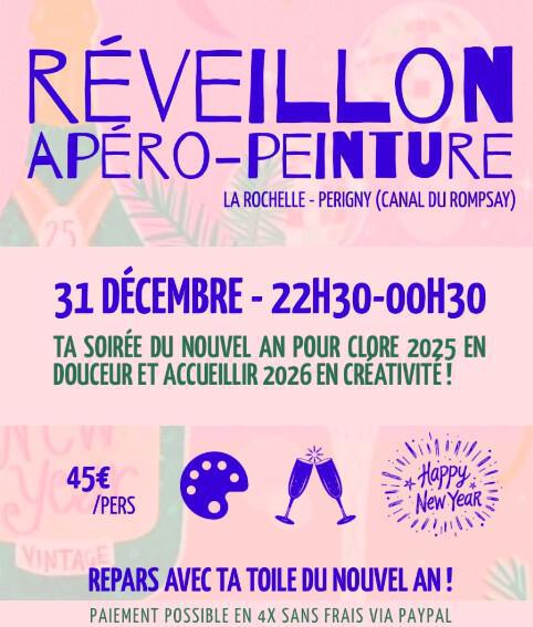 Réveillon apéro-peinture Réveillon apéro-peinture