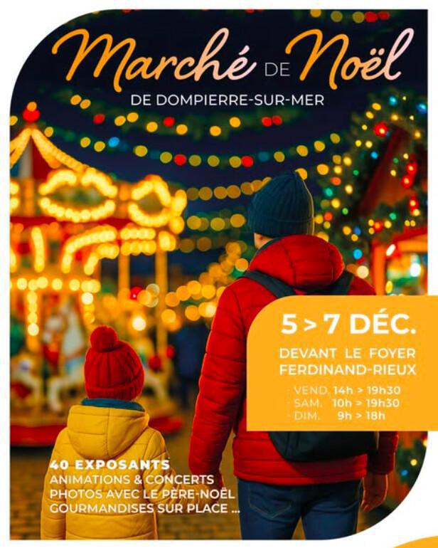 Marché de Noël Dompierre-sur-Mer