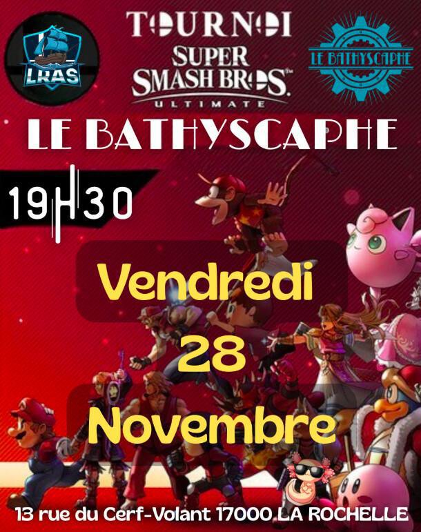 Tournoi Super Smash Bros au Bathyscaphe