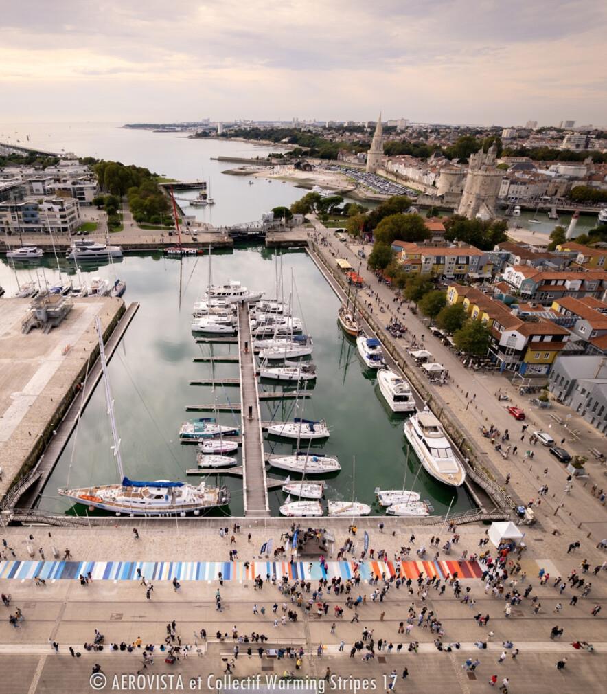 Warming Stripe du Quai de la Georgette Warming Stripe du Quai de la Georgette