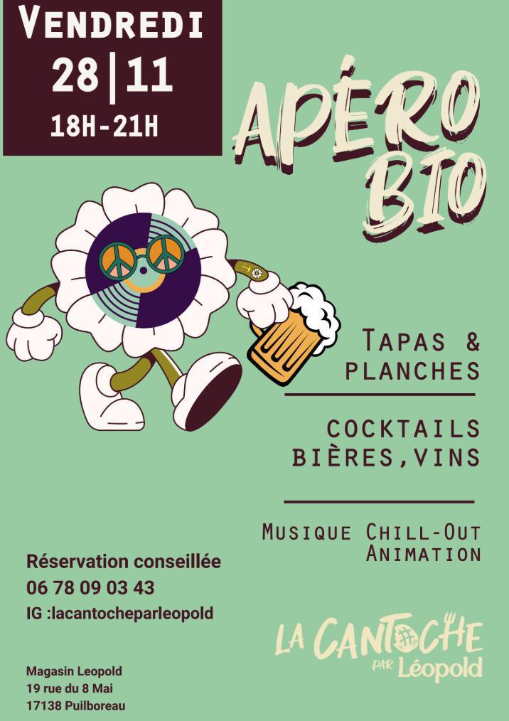 Apéro bio à La Cantoche