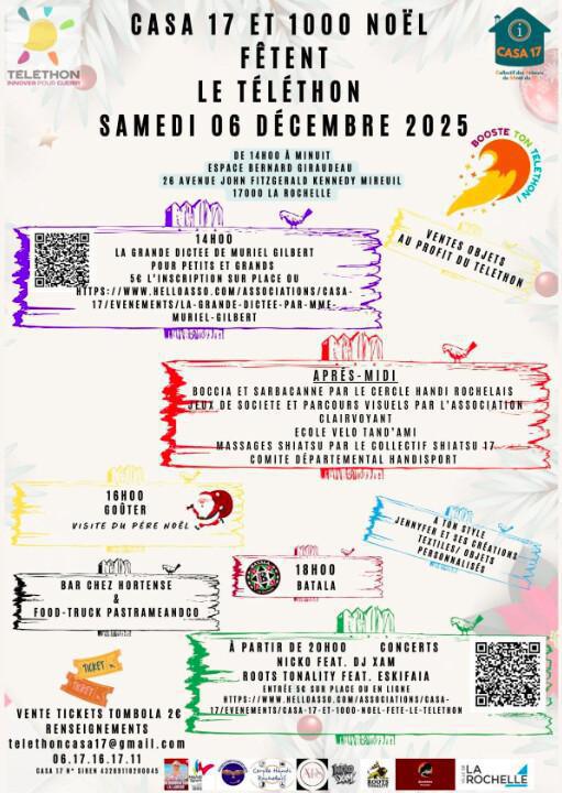 Casa 17 fête le Téléthon 2025