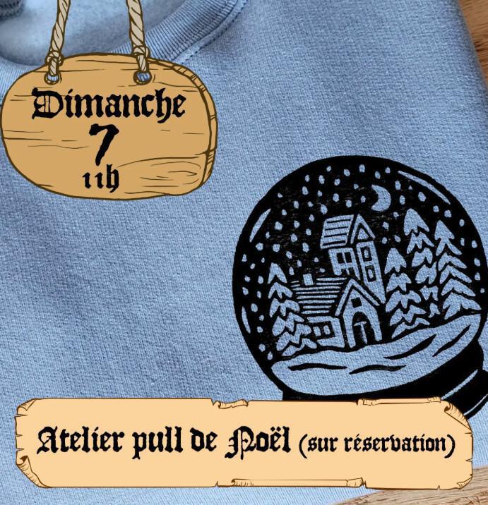 Atelier pull de Noël – Café Bar Indécis