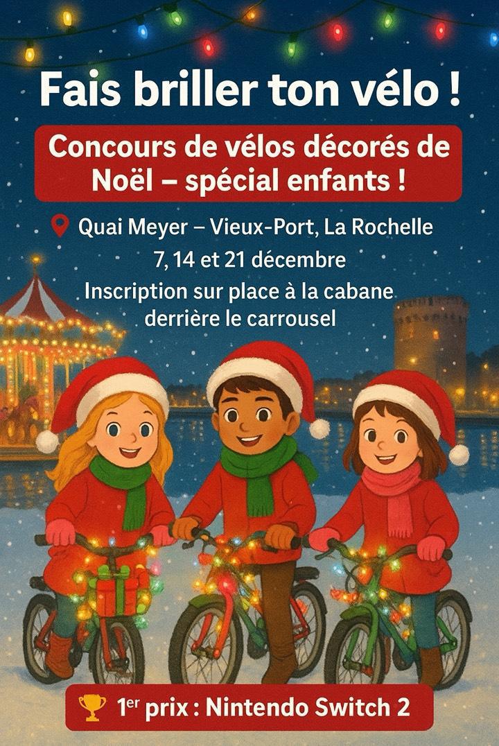 Concours de vélos décorés pour les enfants