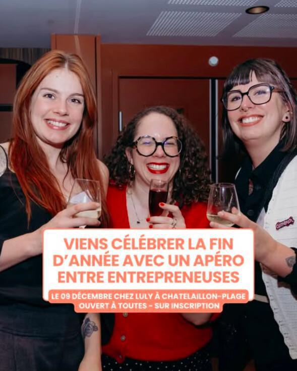 Apéro entre entrepreneuses à Châtelaillon