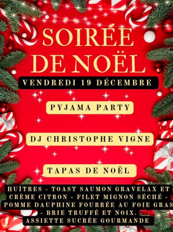 Soirée de Noël pyjama party Soirée de Noël pyjama party