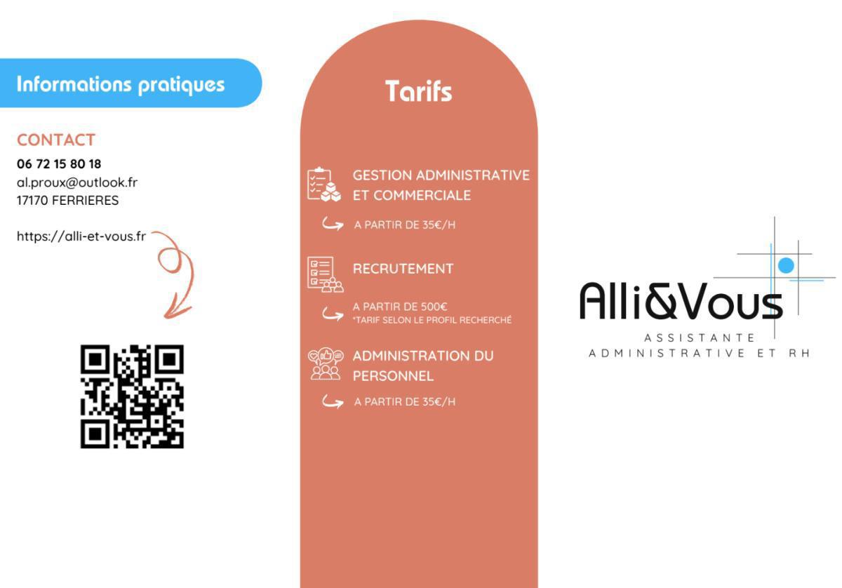 Alli&Vous - Assistante administrative & RH Alli&Vous - Assistante administrative & RH