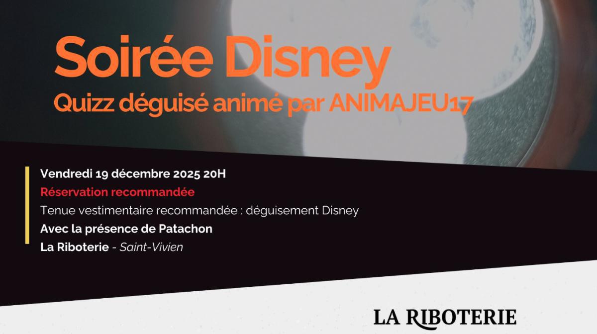 Soirée Disney déguisée Soirée Disney déguisée