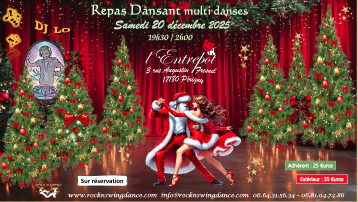 Soirée Dansante de Noël à l’Entrepot Cabaret