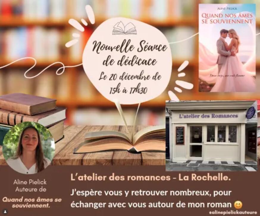 Dédicace Aline Pielick