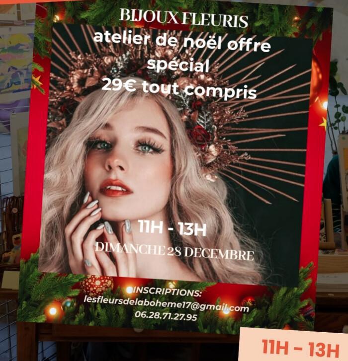 Atelier Bijoux fleuris