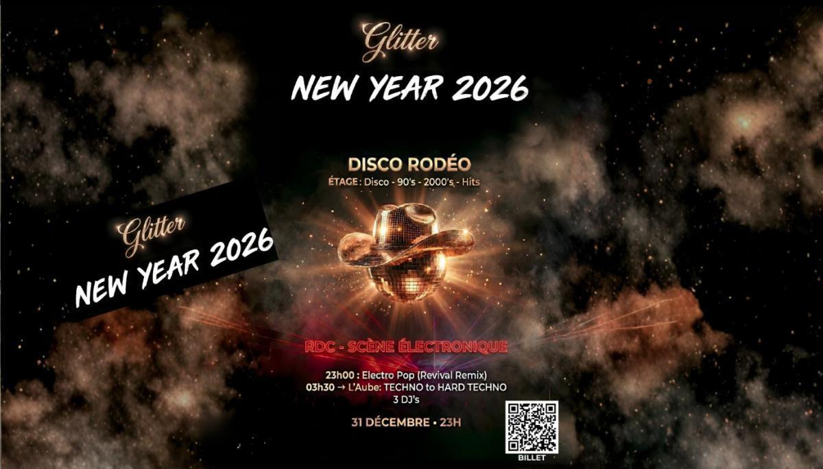 New Year 2026 au Glitter Club