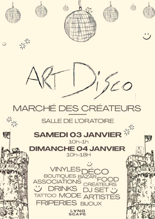 Marché des créateurs ART’DISCO Marché des créateurs ART’DISCO