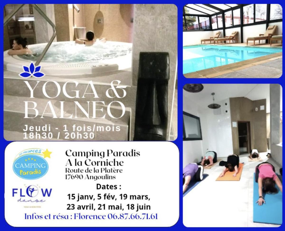 Yoga & balnéo au Camping Paradis À la Corniche Yoga & balnéo au Camping Paradis À la Corniche