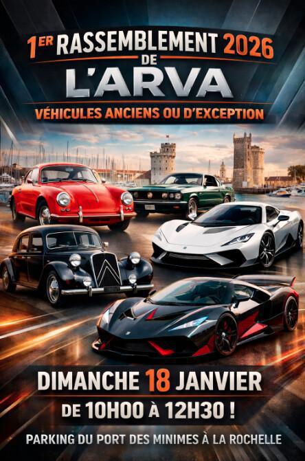 Rassemblement de véhicules anciens 