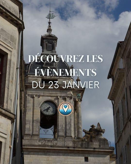 Que faire à La Rochelle ce vendredi 23 janvier 2026 ? Le top des sorties Que faire à La Rochelle ce vendredi 23 janvier 2026 ? Le top des sorties